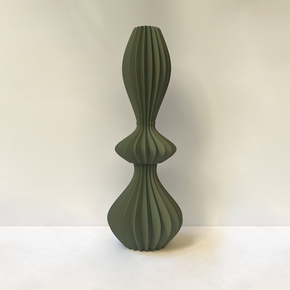 Set de Jarrones Verde Olivo
